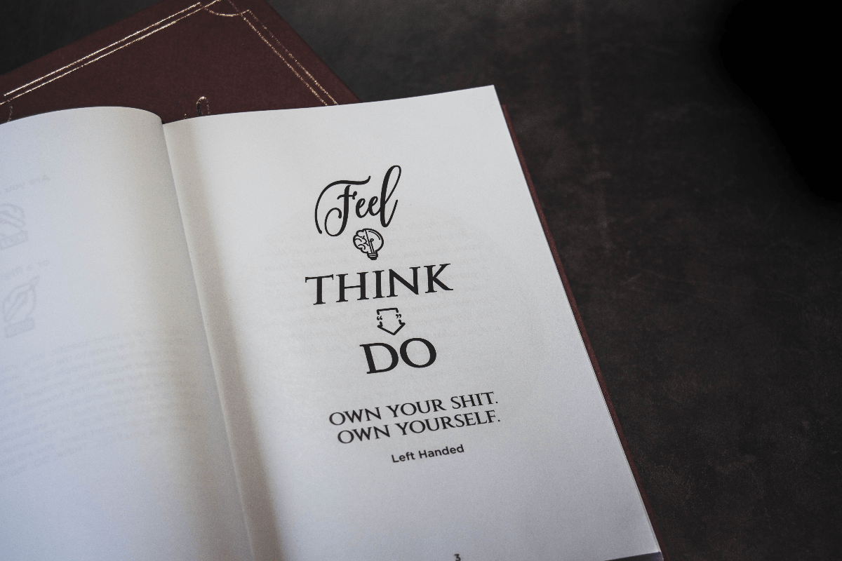 Feel Think Do Journal - Left Hand