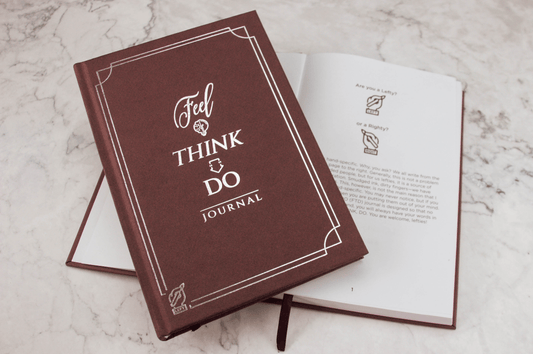 Feel Think Do Journal - Left Hand